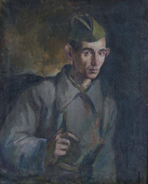 Дмитриев И.В. Автопортрет. 1945 Дмитриев И.В. Автопортрет. 1945